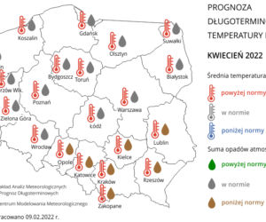 Pogoda na wiosnę 2022. IMGW wydał prognozę na najbliższe miesiące. Kwiecień nas zaskoczy! 