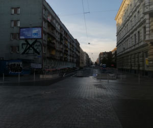 Przebudowa ulic w centrum Szczecina - listopad 2020