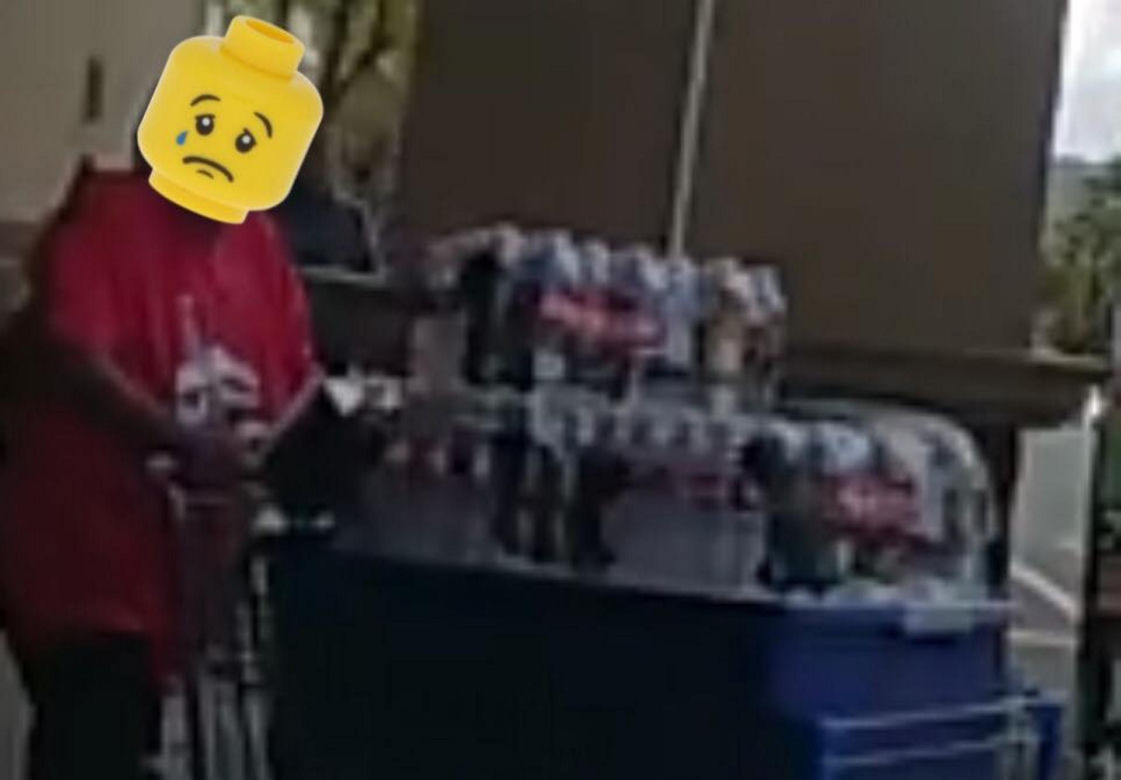 Wojna z policją o klocki Lego! Mundurowi musieli się poddać