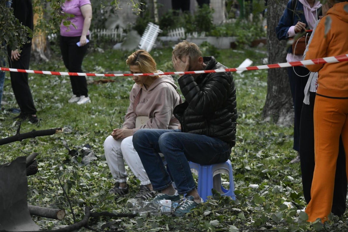 Skutki rosyjskiego ataku na Kijów