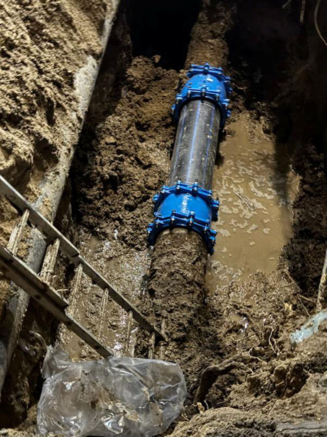 Awaria wodociągowa Zamość