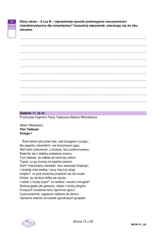 Matura próbna 2023: polski.   Arkusz CKE [GALERIA]