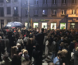 Protest kobiet w Katowicach. Tłumy strajkują przeciwko zakazowi aborcji