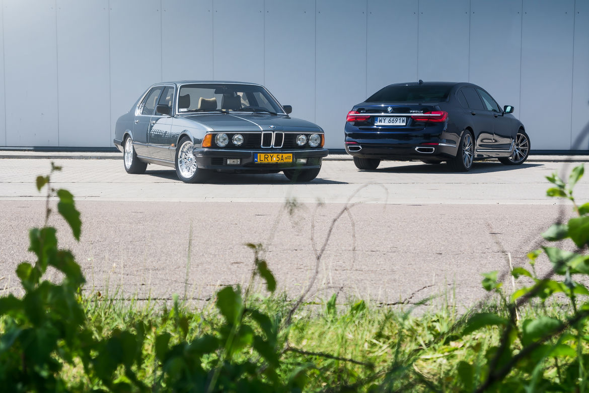 BMW 750Ld xDrive G12 & BMW 745i E23