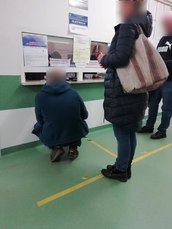 Nietypowa sytuacja ma miejsce w jednej z poradni SU