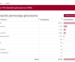 Wybory prezydenckie 2020: Jak głosowali mieszkańcy Podkarpacia