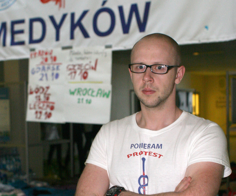Głodówka lekarzy rezydentów