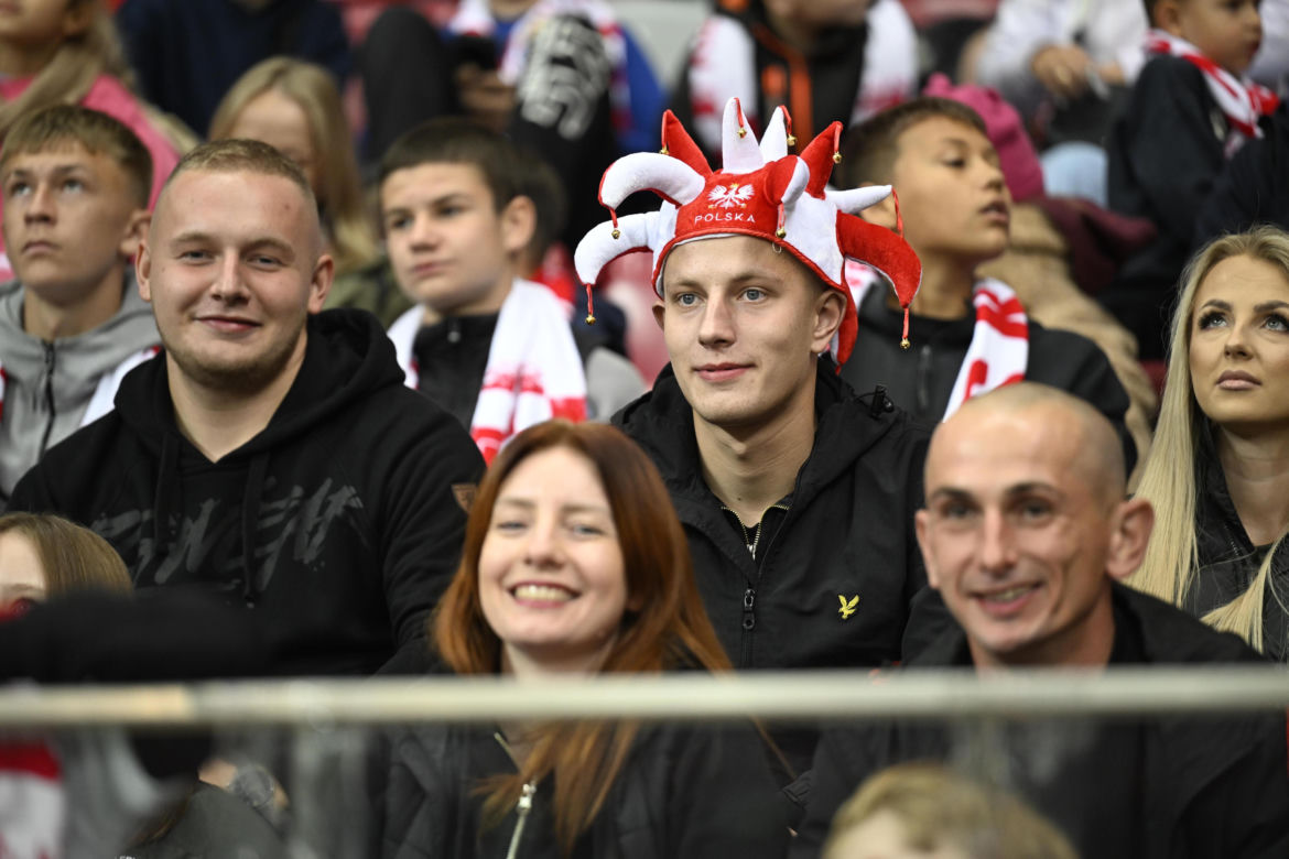 Tłumy kibiców na PGE Narodowym w Warszawie. Polska-Bośnia [ZDJĘCIA]