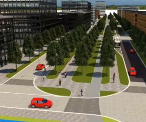 Nowy układ komunikacyjny na Kępie Parnickiej