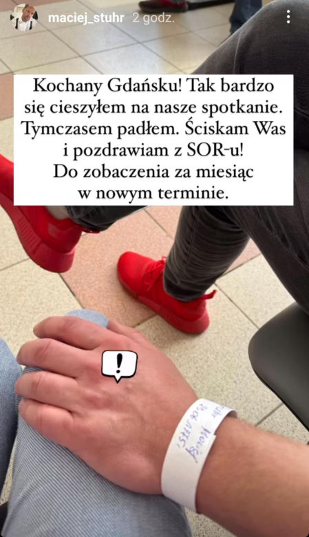 Maciej Stuhr w szpitalu. Nie ma dobrych wieści