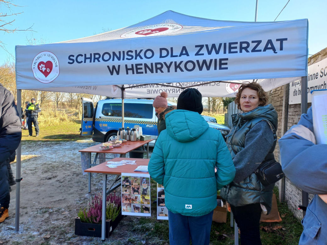 "Bieg + 4 Łapy" za nami. Wyjątkowy dzień w schronisku w Henrykowie koło Leszna
