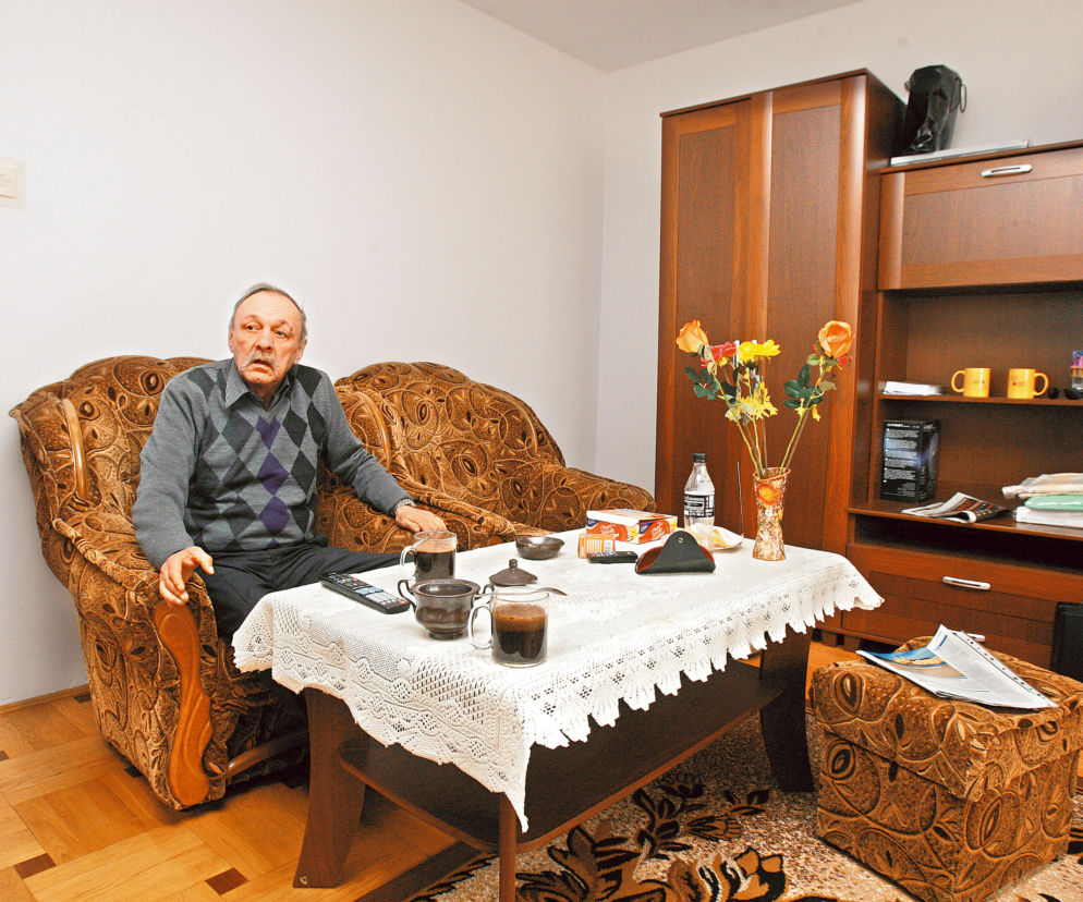 Bezdomny bogacz kupił mieszkanie