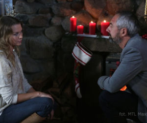 M jak miłość odc. 1124. Anna (Tamara Arciuch), Adam Werner (Jacek Kopczyński)