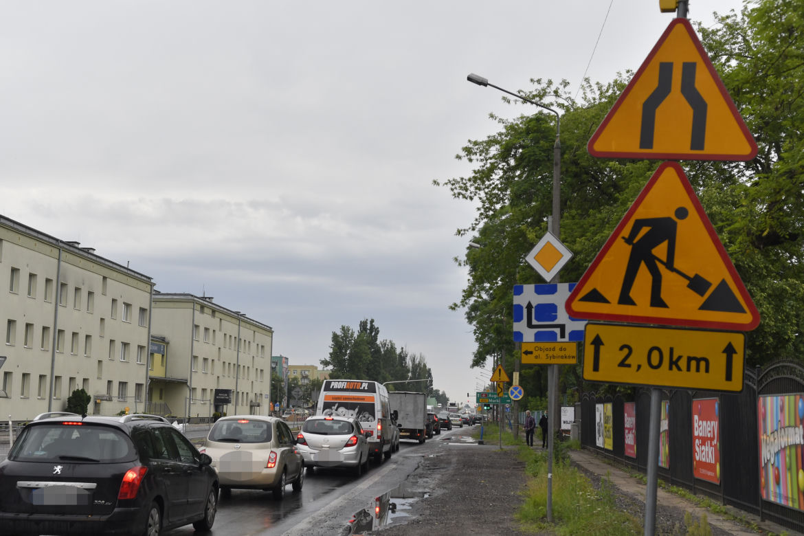 Przebudowa drogi krajowej 61 w Legionowie
