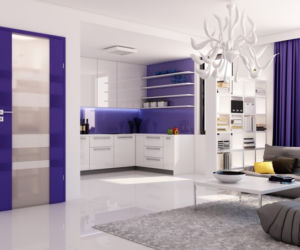 Stylistyka wnętrza z drzwiami w roli głównej