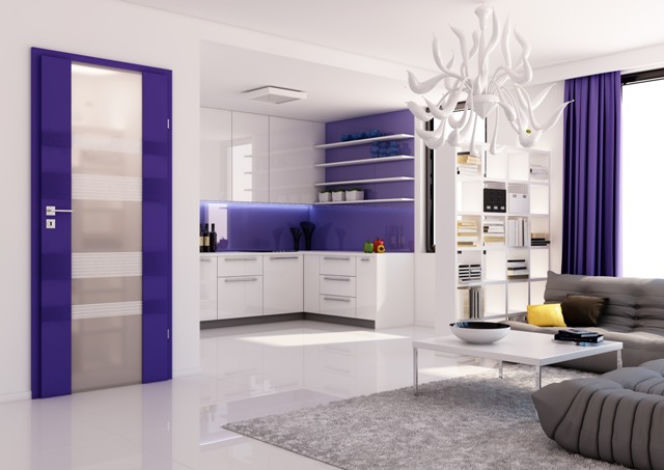 Stylistyka wnętrza z drzwiami w roli głównej