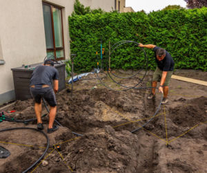 Montaż systemu nawadniania