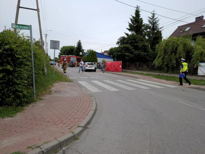 Śmiertelny wypadek pod Siedlcami! Motocyklista zginął po zderzeniu z osobówką