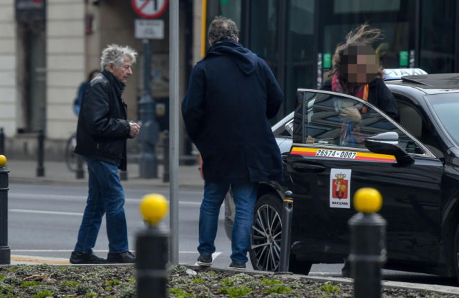 Roman Polański wyskoczył na cygaro do Polsk
