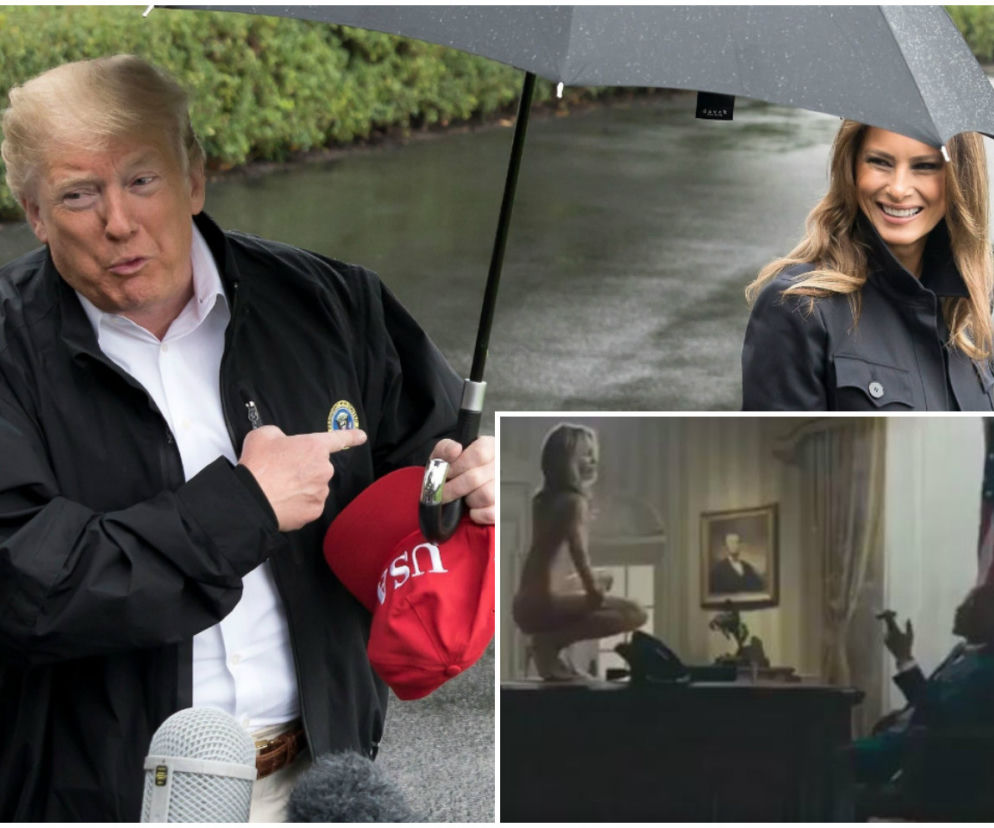 Melania Trump nago w teledysku T.I
