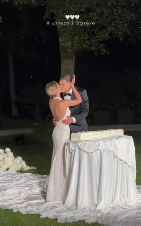 Maria Stenzel i Mateusz Żyro wzięli ślub