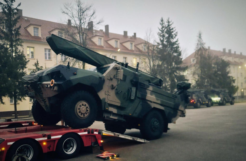 Gladius w 1. Mazurskiej Brygadzie Artylerii