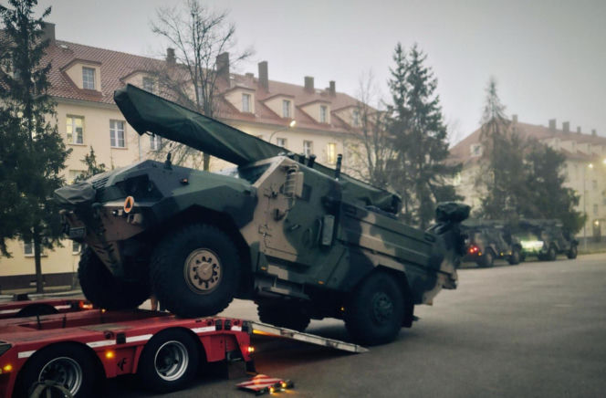 Gladius w 1. Mazurskiej Brygadzie Artylerii