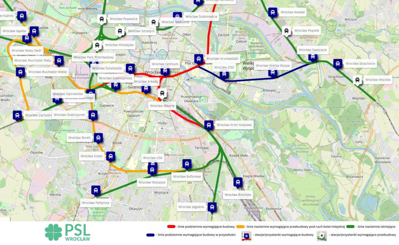 Koncepcja budowy metra we Wrocławiu