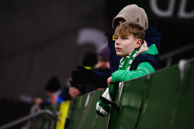 Lechia Gdańsk - Cracovia, zdjęcia kibiców z meczu 20. kolejki PKO BP Ekstraklasy