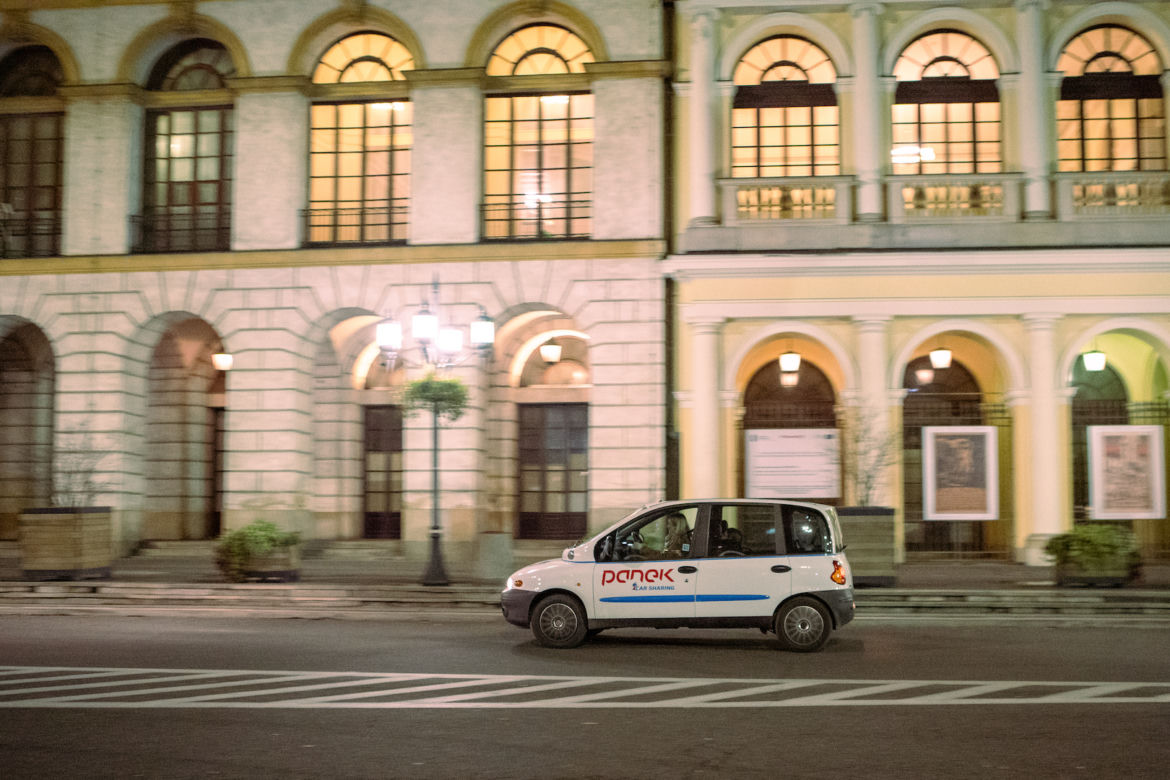 Fiat Multipla w Panek CarSharing