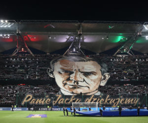 Jacek Magiera żegnany przez Legię