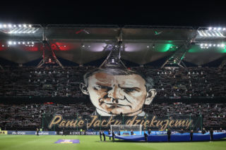 Jacek Magiera żegnany przez Legię