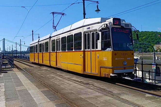 Budapeszt z okien tramwaju