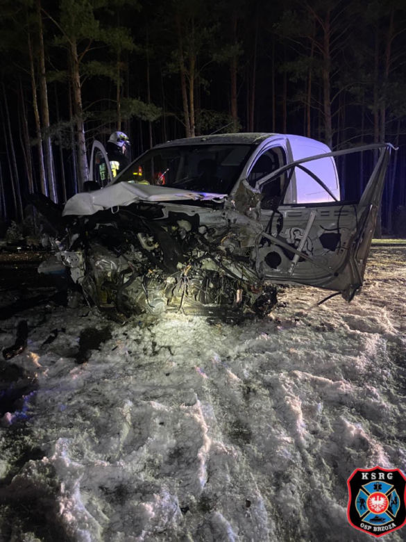 Wypadek na DK 10 pod Bydgoszczą! Jedna osoba poszkodowana [ZDJĘCIA]