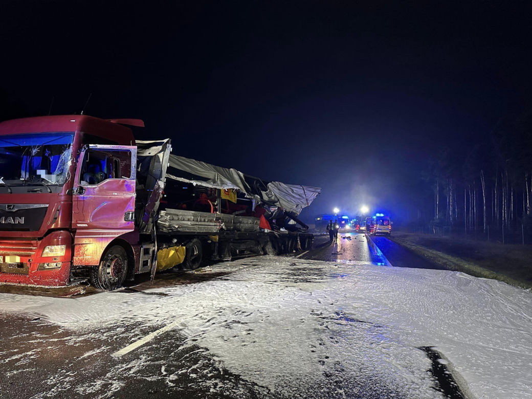 Tragiczny wypadek na S10 w pobliżu węzła Toruń Południe