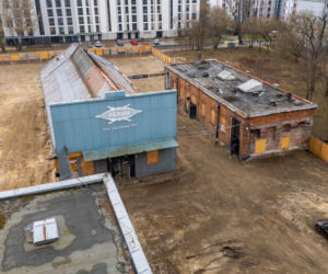 Pozostałości fabryki Perun na Kamionku w Warszawie