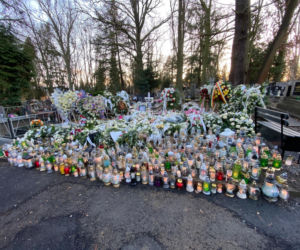 Grób zamordowanej Danusi