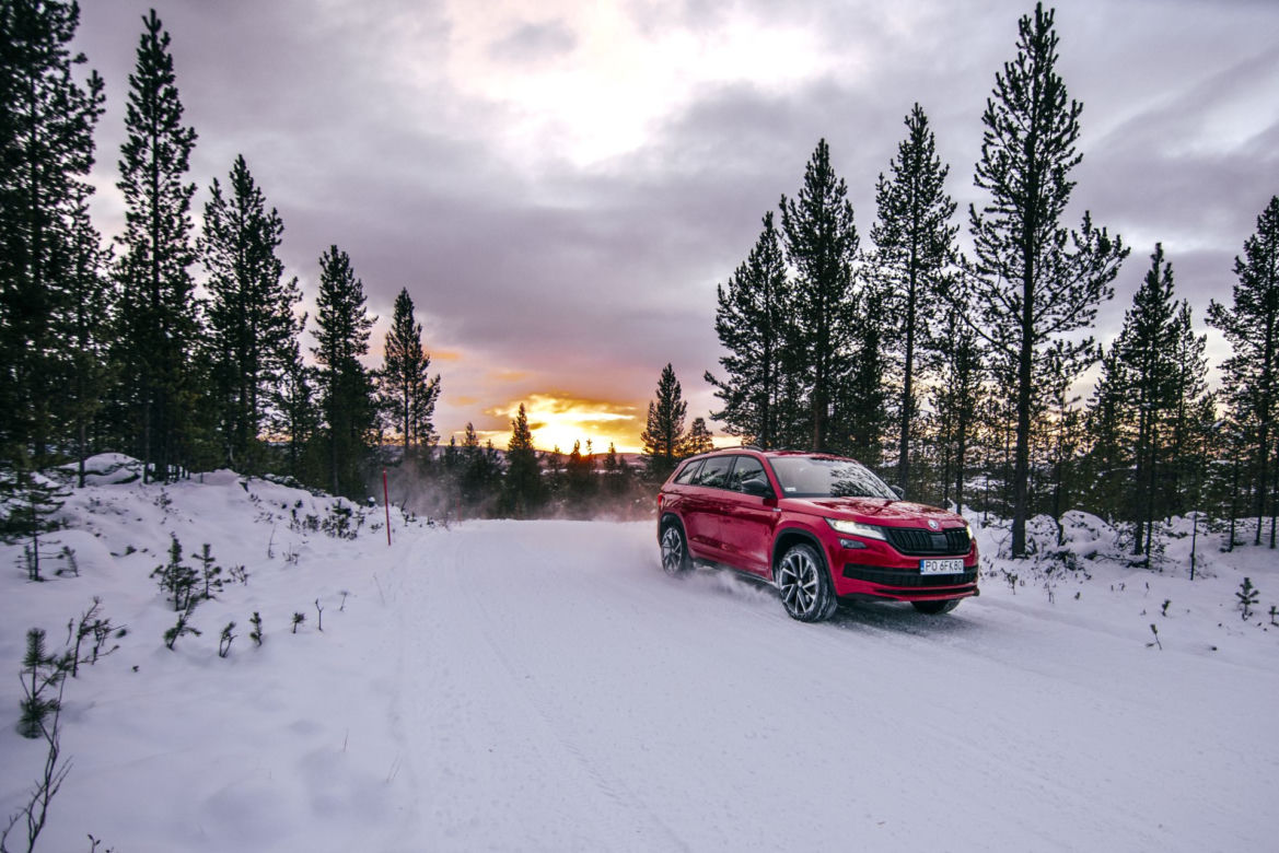 Skoda Arctic Circle Expedition - Laponia, Test World Oy