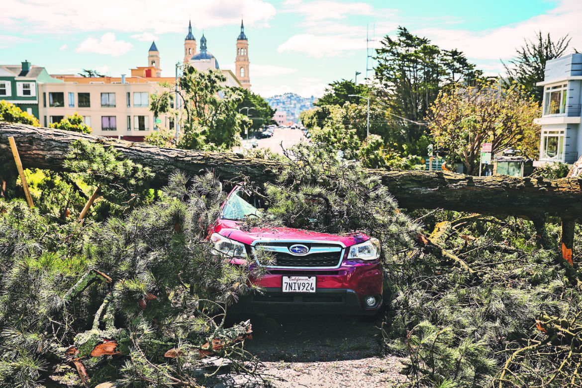 Tornado uderzyło w Los Angeles