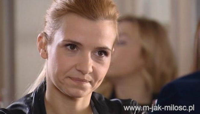 M jak miłość odc. 997. Małgosia (Joanna Koroniewska)