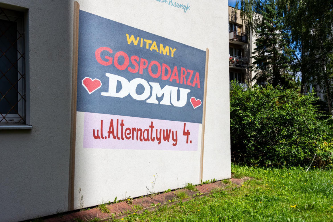 Murale w Warszawie