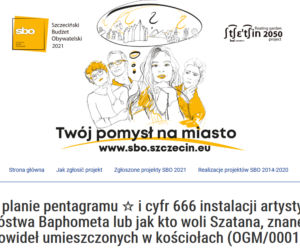 Nietypowy projekt w Szczecińskim Budżecie Obywatelskim