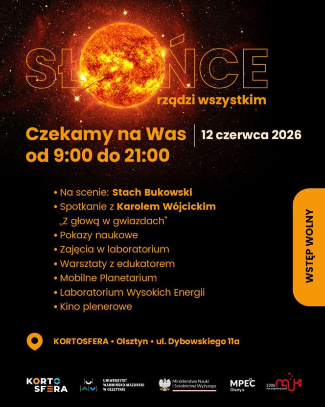 Słońce rządzi w Kortosferze 2026