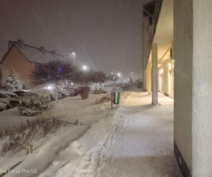 Olsztyn zasypany śniegiem