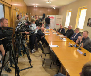 Konferencja prasowa w sprawie Agro Rydzyna