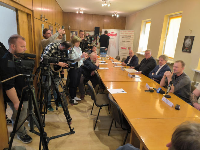 Konferencja prasowa w sprawie Agro Rydzyna