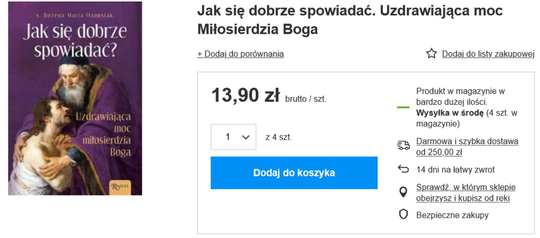 Ojciec Rydzyk sprzedaje prezenty na święta