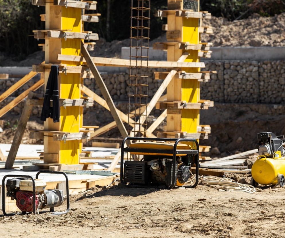 Mobilne urządzenie zasilające jako element ciągłości prac budowlanych