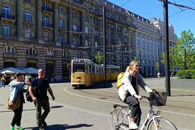 Budapeszt z okien tramwaju