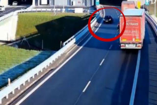 O włos od tragedii przed tunelem w Węgierskiej Górce